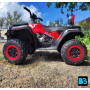 Детский электроквадроцикл T001TT 4WD красный, с пультом