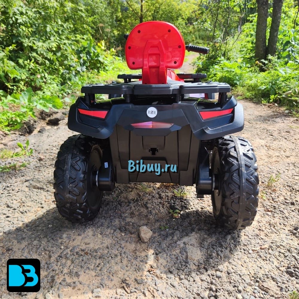 Детский электроквадроцикл T001TT 4WD красный, с пультом