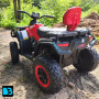 Детский электроквадроцикл T001TT 4WD красный, с пультом