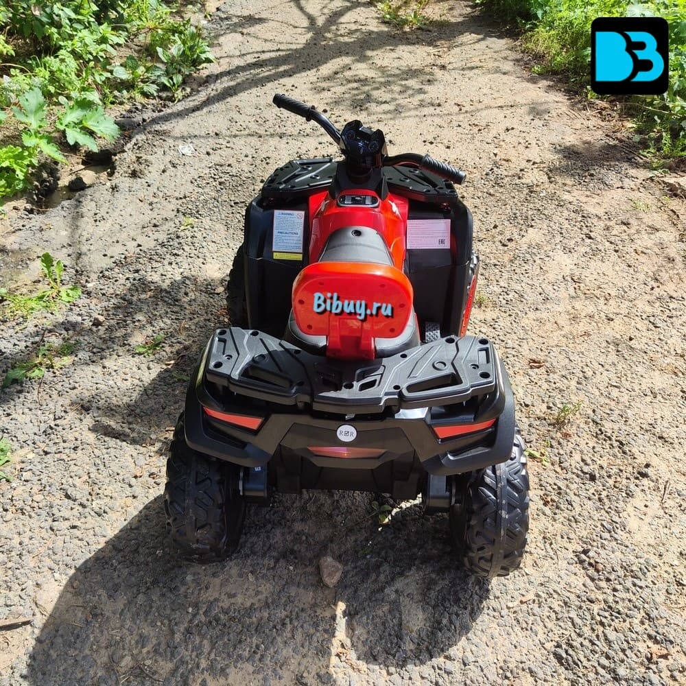 Детский электроквадроцикл T001TT 4WD красный, с пультом