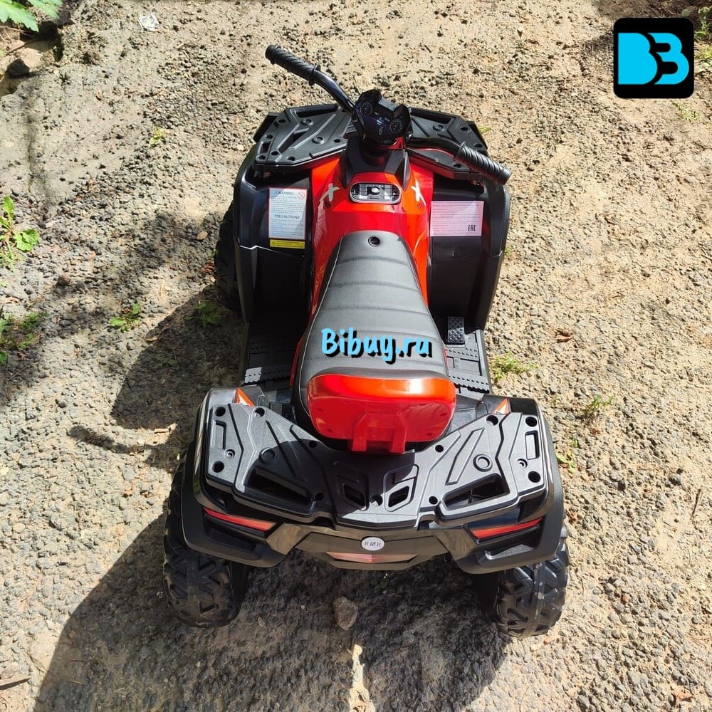 Детский электроквадроцикл T001TT 4WD красный, с пультом