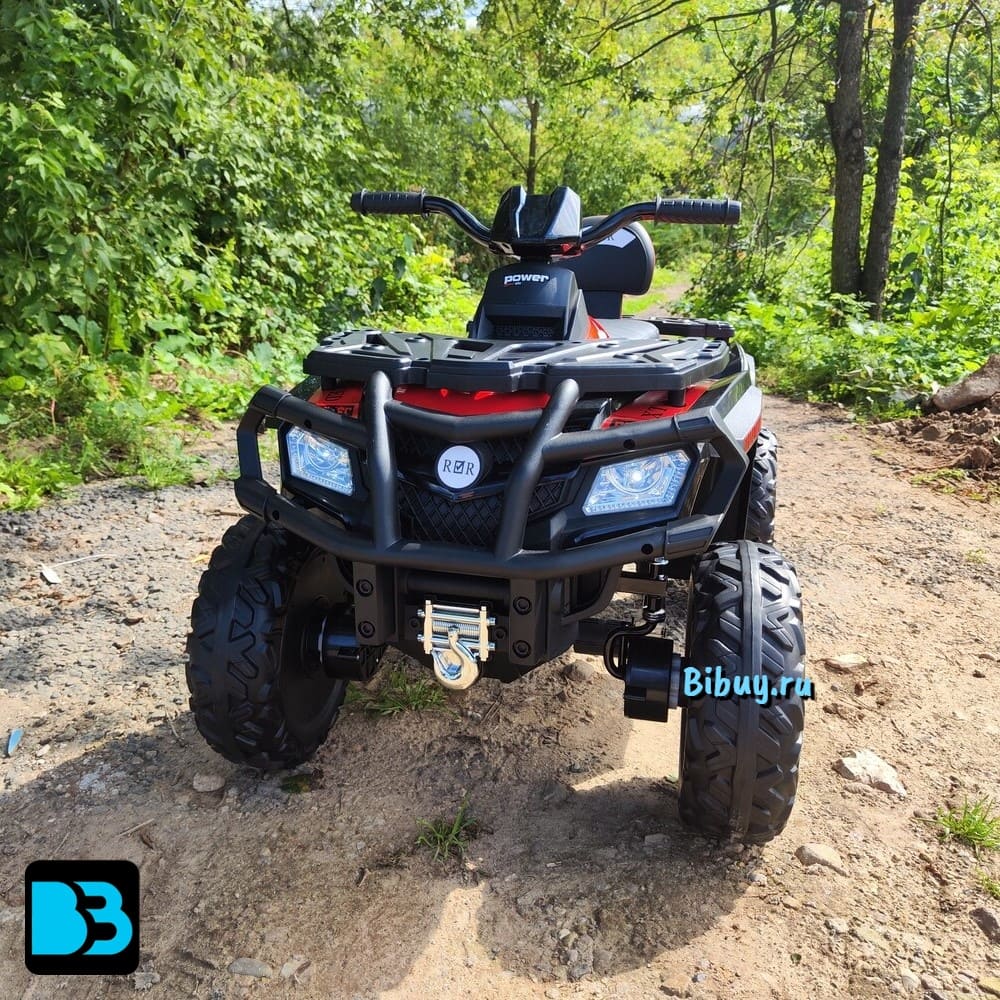 Детский электроквадроцикл T001TT 4WD красный, с пультом