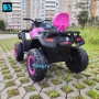 Детский полноприводный квадроцикл T001TT 4WD розовый, с пультом