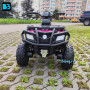 Детский полноприводный квадроцикл T001TT 4WD розовый, с пультом