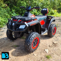 Детский электроквадроцикл T001TT 4WD красный, с пультом