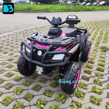 Детский полноприводный квадроцикл T001TT 4WD розовый, с пультом