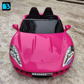 Электромобиль T911TT Porshe Cayman NEW розовый