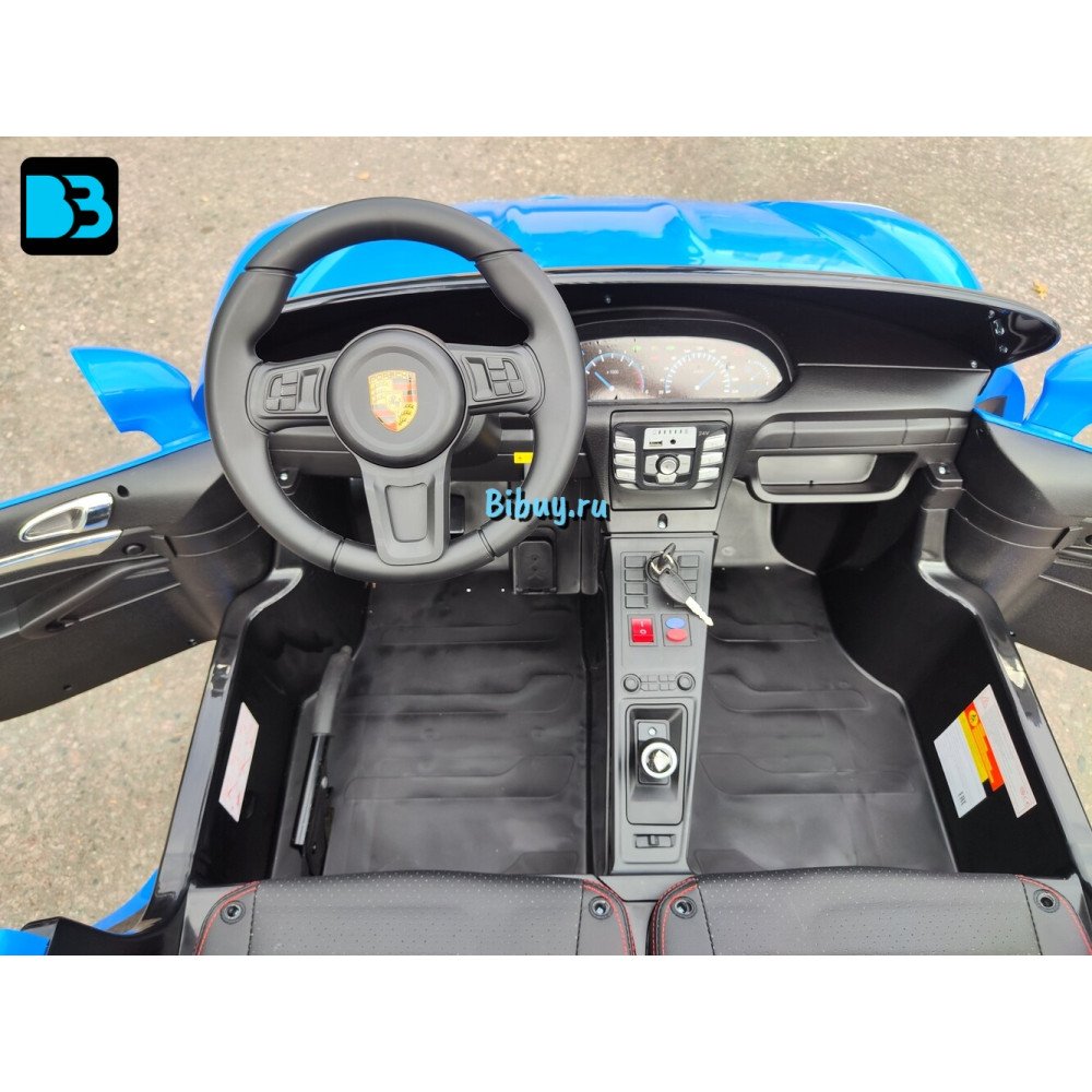 Детская машина Porshe Cayman T911TT NEW синяя