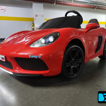 Детский электромобиль T911TT Porsche Cayman красный