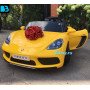 Детский электромобиль T911TT желтый Porsche Cayman