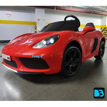 Детский электромобиль T911TT Porsche Cayman красный