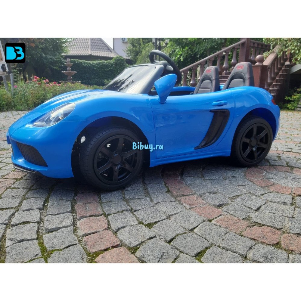 Детский электромобиль T911TT синий Porshe Cayman