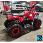 Скоростной электроквадроцикл TIKI красный Spider
