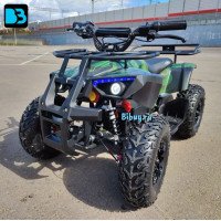 Детский электроквадроцикл TIKI LUX зеленый камуфляж, скорость до 25 км/ч