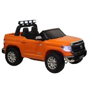 Детский электромобиль Toyota Tundra (JJ2255) оранжевый (RiverToys)