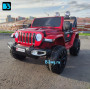 Полноприводный электромобиль Jeep Rubicon X004XX красный глянец