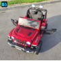 Полноприводный электромобиль Jeep Rubicon X004XX красный глянец