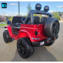 Полноприводный электромобиль Jeep Rubicon X004XX красный глянец