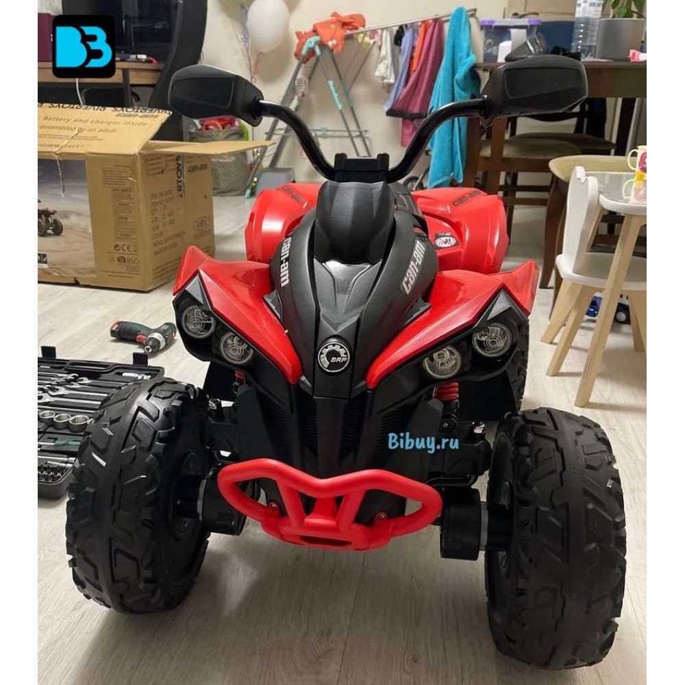 Электроквадроцикл BRP Can-Am Renegade с пультом (Y333YY) красный