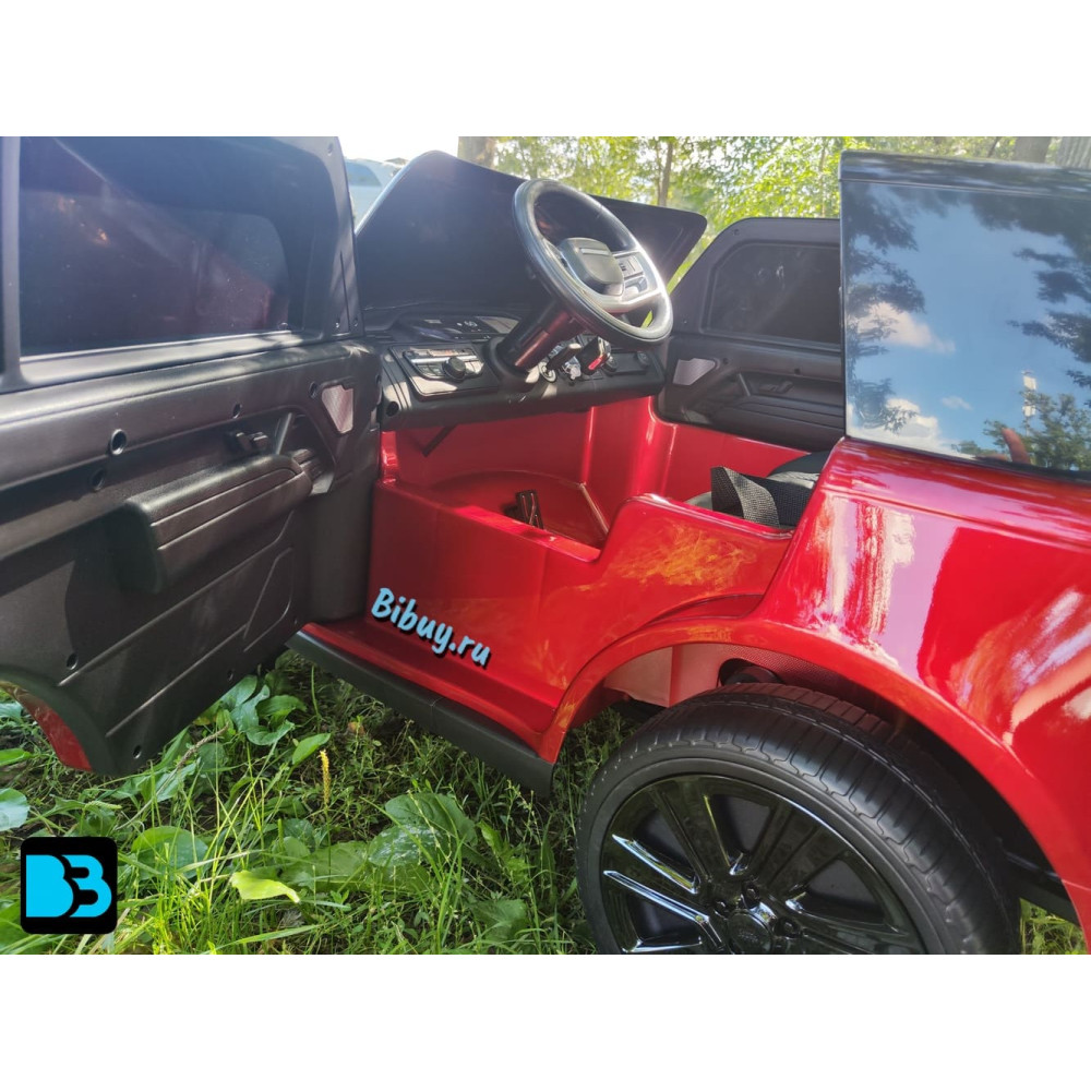 Детский электромобиль Range Rover Y999YY красный глянец