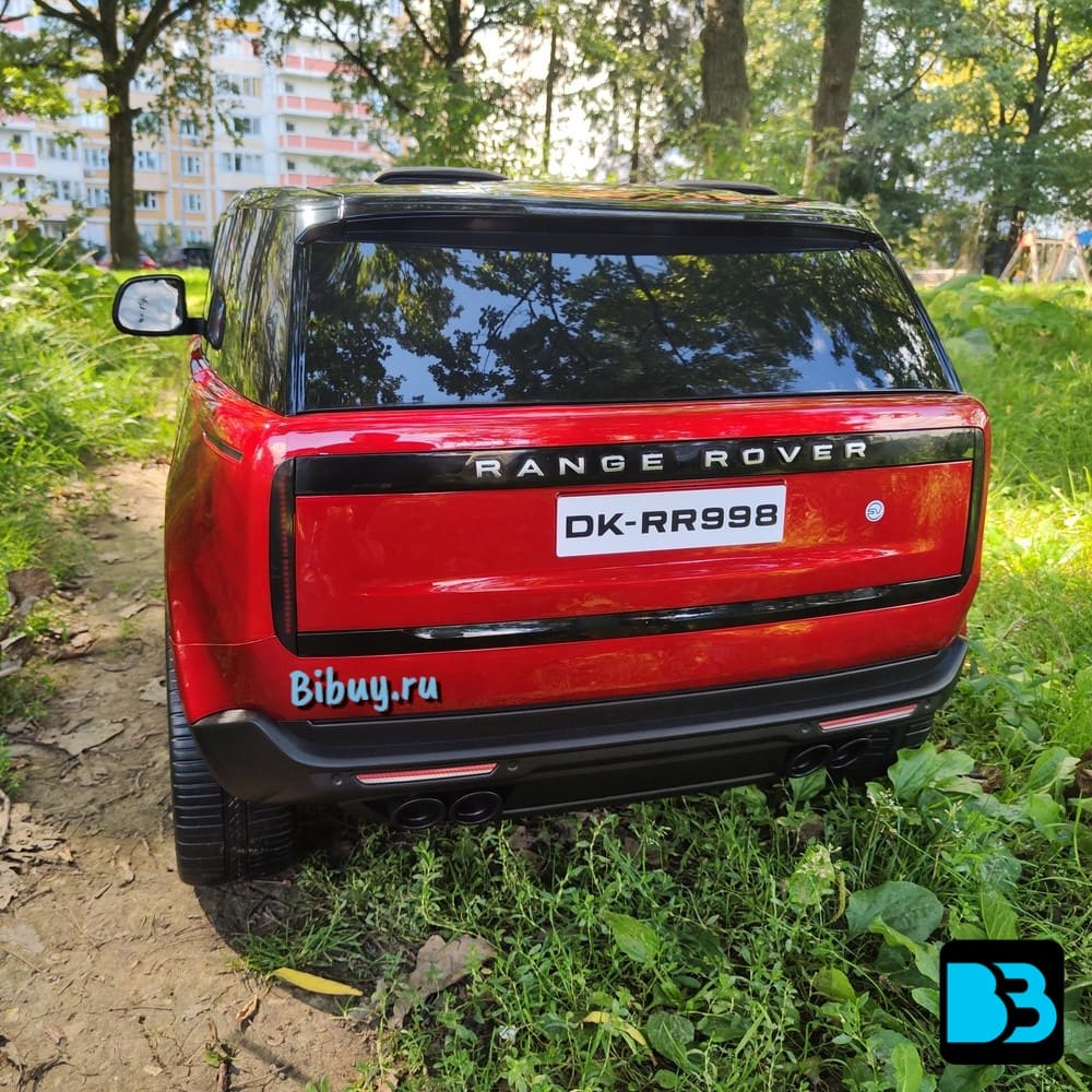 Детский электромобиль Range Rover Y999YY красный глянец