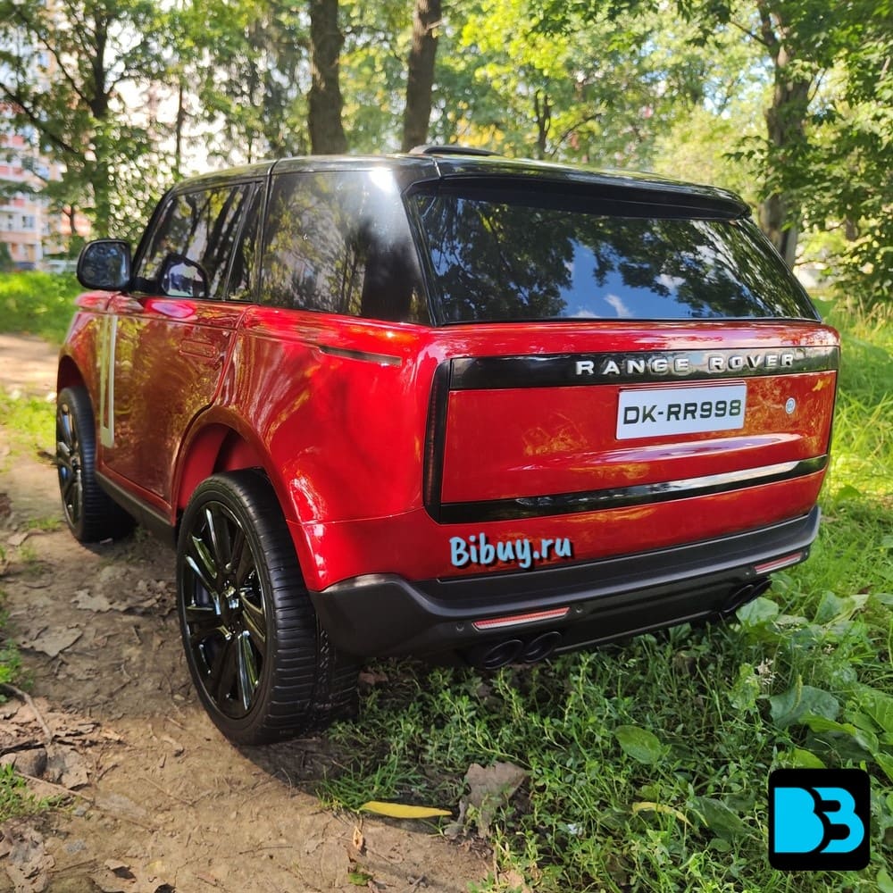 Детский электромобиль Range Rover Y999YY красный глянец