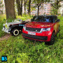 Детский электромобиль Range Rover Y999YY красный глянец