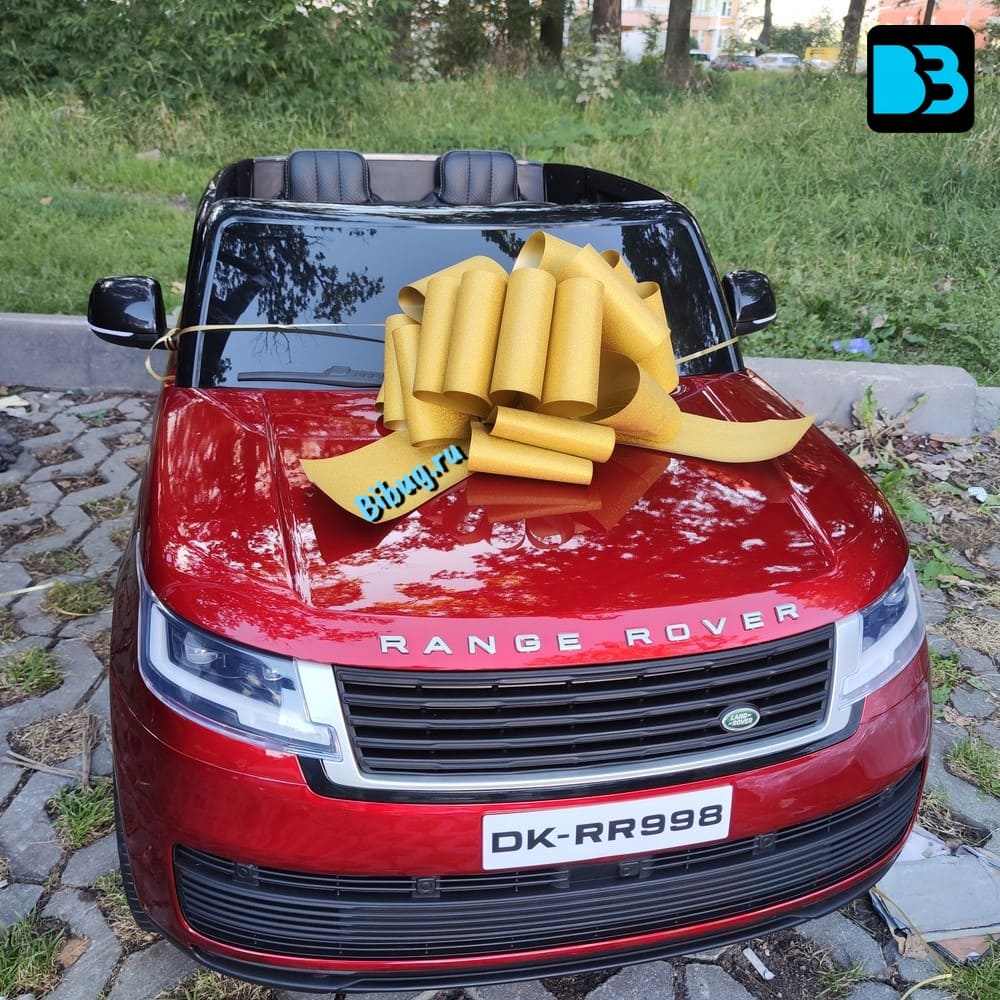 Детский электромобиль Range Rover Y999YY красный глянец