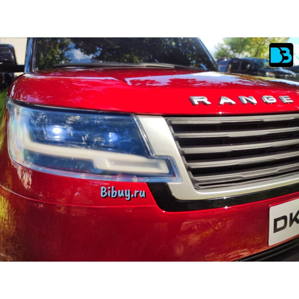 Детский электромобиль Range Rover Y999YY красный глянец