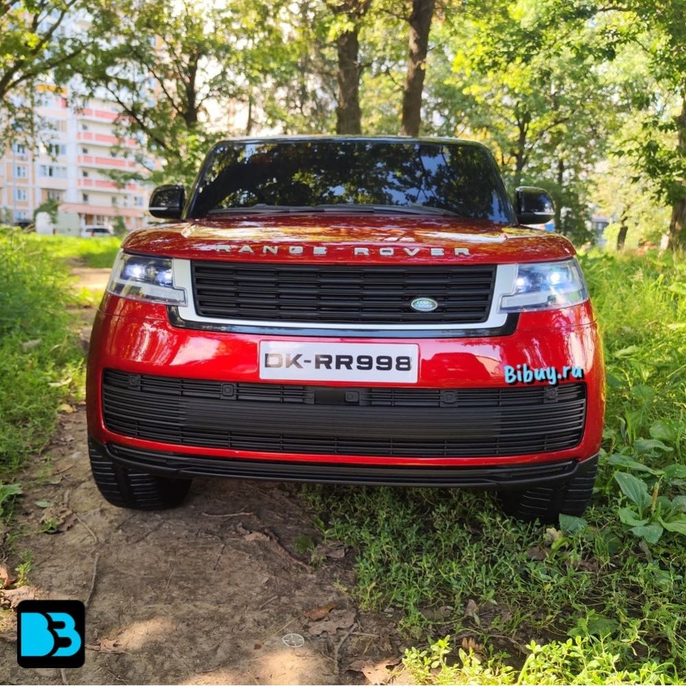 Детский электромобиль Range Rover Y999YY красный глянец