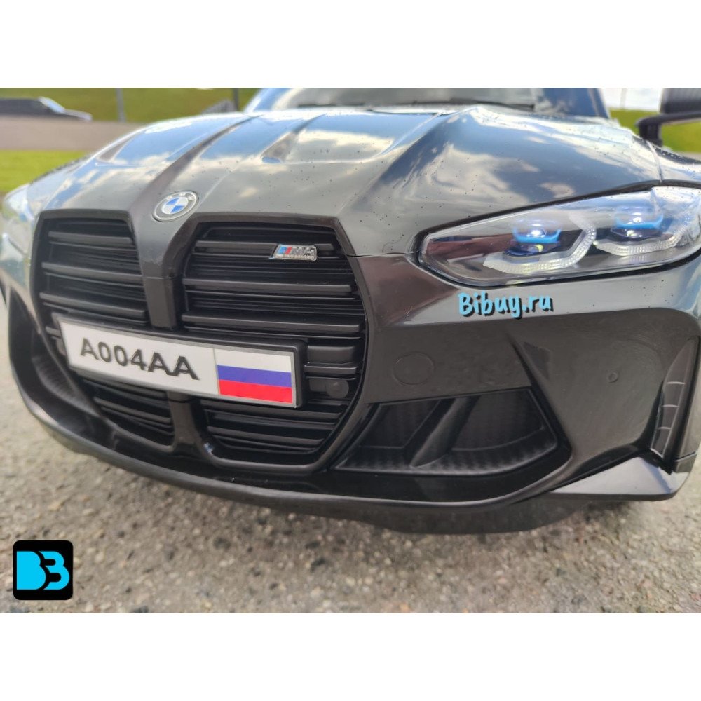Детский БМВ M4 (A004AA) черный, с пультом