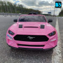Электромобиль Ford Mustang GT (A222MP) розовый, с пультом