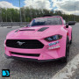 Электромобиль Ford Mustang GT (A222MP) розовый, с пультом