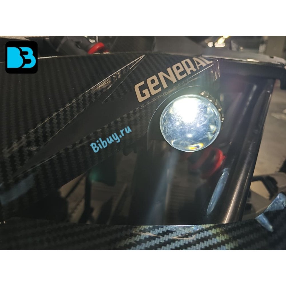 Большой багги A999AA черный карбон