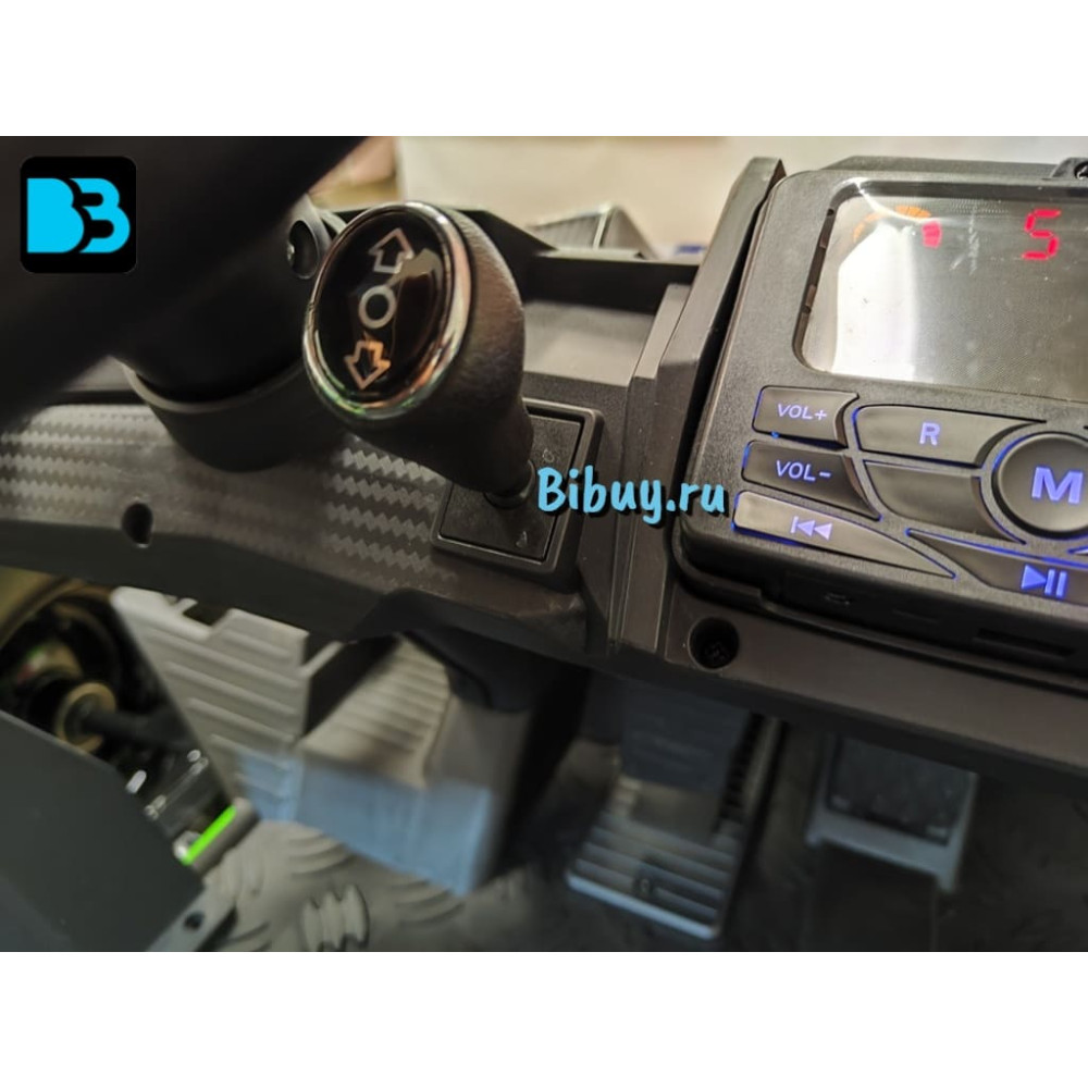Детский багги A999AA зеленый карбон