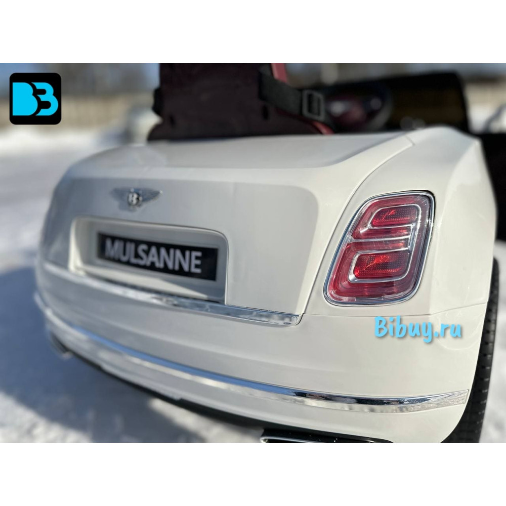 Детский электромобиль Bentley Mulsanne JE1006 Белый