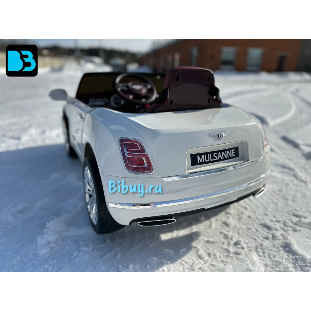 Детский электромобиль Bentley Mulsanne JE1006 Белый