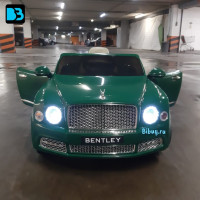 Детская машина Bentley Mulsanne (JE1006) зеленая
