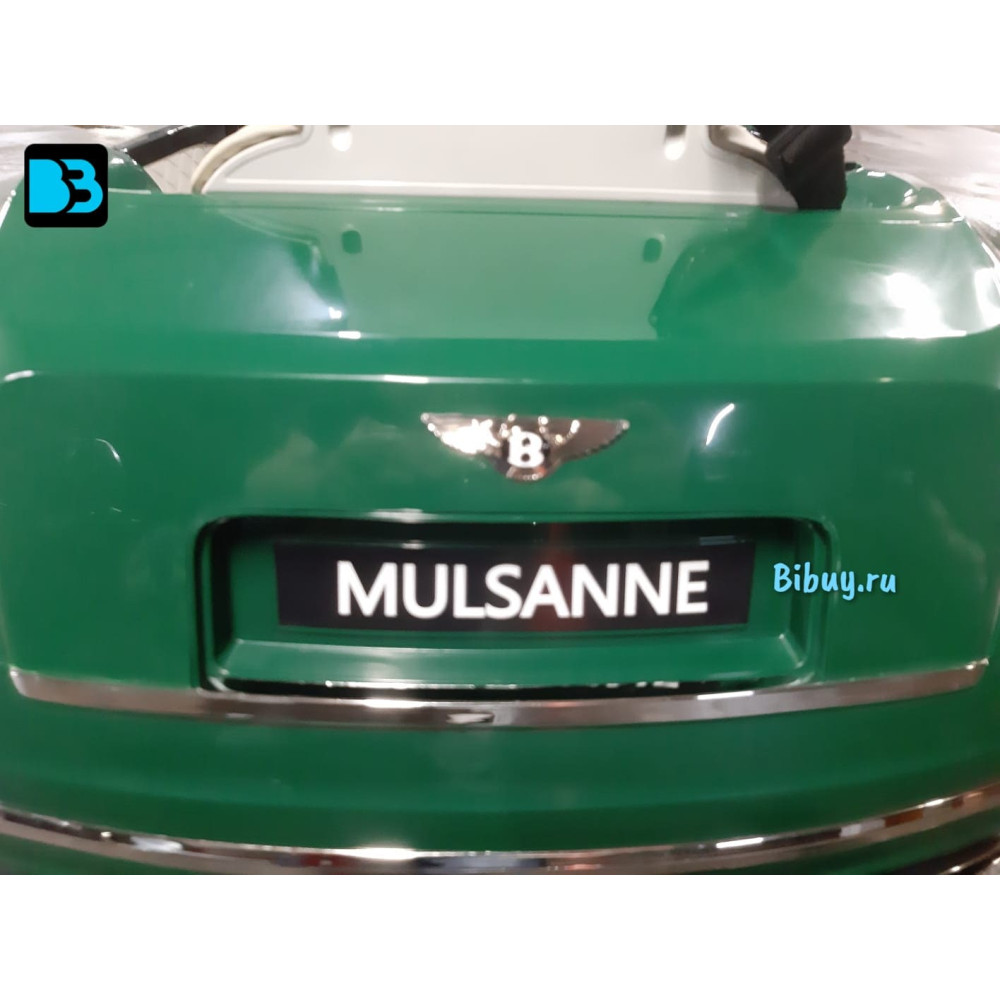 Детская машина Bentley Mulsanne (JE1006) зеленая