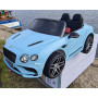 Электромобиль Bentley Continental Голубой краска