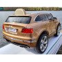 Детская машина Bentley Bentayga Бронза краска, резиновые колеса, с пультом