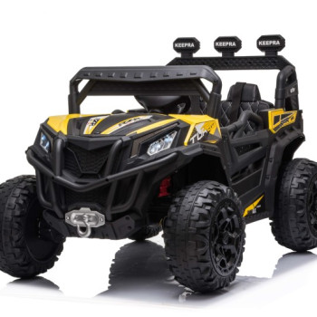Детский багги C111CC желтый, полный привод, пульт ДУ