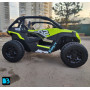Электромобиль багги C777CC зеленый, полный привод