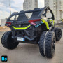 Электромобиль багги C777CC зеленый, полный привод