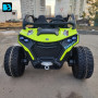 Электромобиль багги C777CC зеленый, полный привод