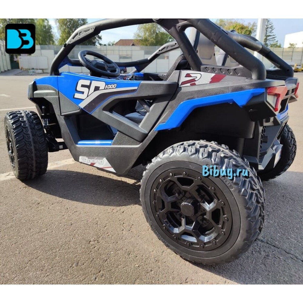 Детский электромобиль багги C777CC синий