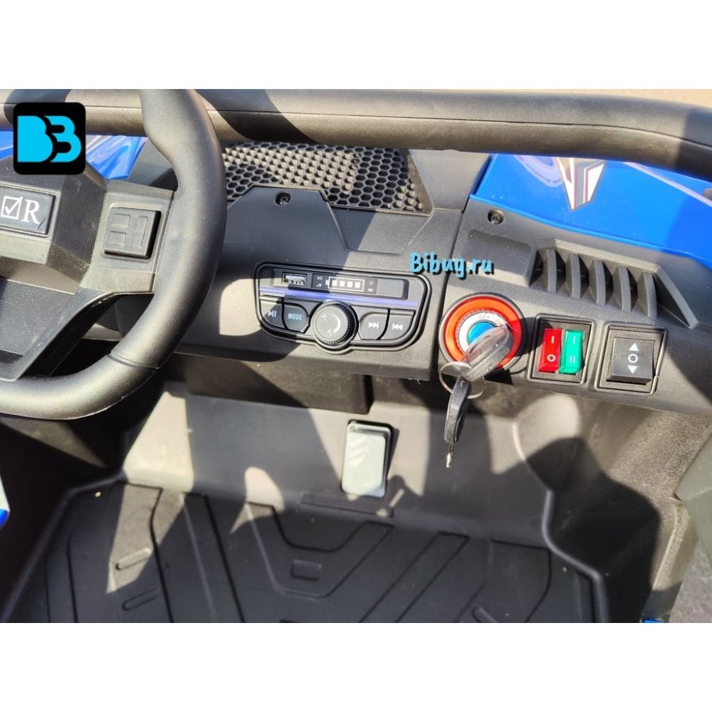 Детский электромобиль багги C777CC синий