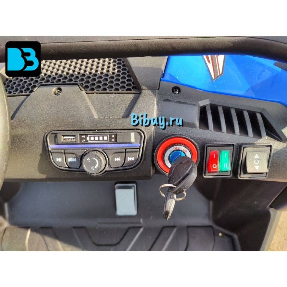 Детский электромобиль багги C777CC синий