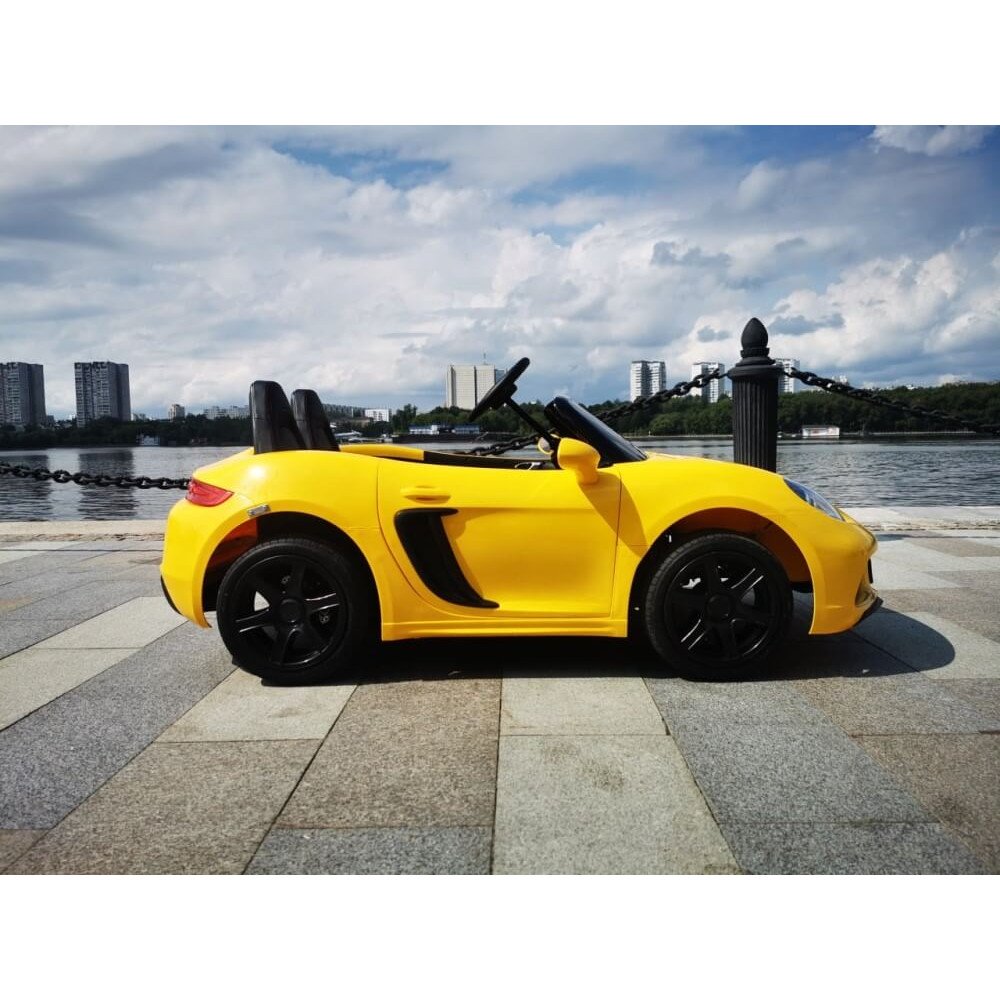 Детский электромобиль Porshe Cayman YSA021-24V (180 W) Желтый краска