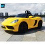 Детский электромобиль T911TT желтый Porshe Cayman